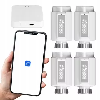 Termostatická hlavica termostatická TVR06 ZigBee 3.0 Tuya Smart